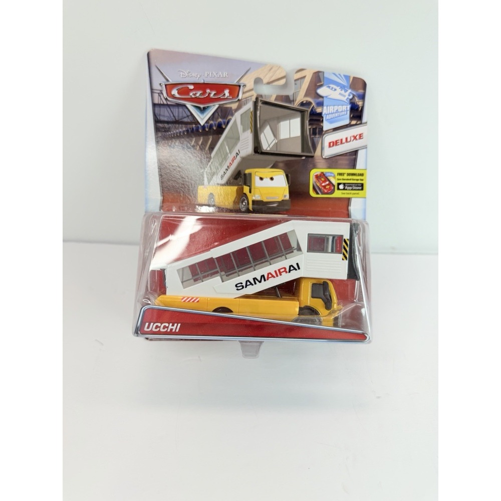Disney Pixar Cars Ucchi Deluxe Airport Adventure Diecast